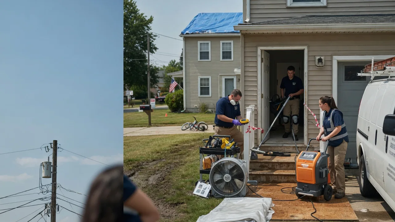 Water Damage Repair in Normantown, WV near me